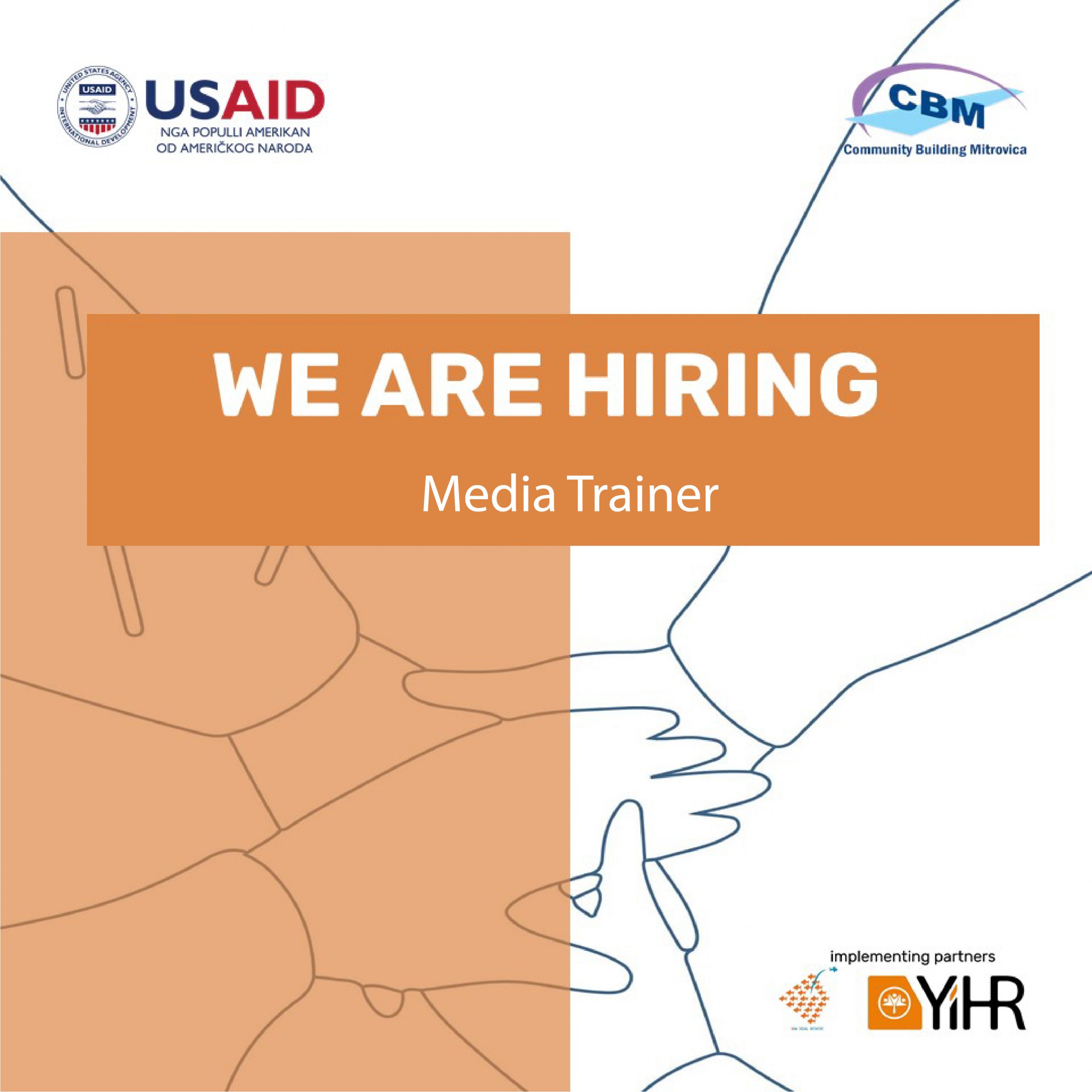 Media Trainer Vacancy